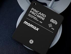 支援防水與磁吸無線充電  Momax PinCard Pro Mini 防丟定位器