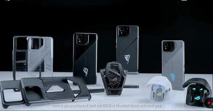 IP68 防水、相機更進化　華碩發表 ROG Phone 8 系列手機