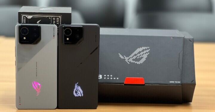 ASUS ROG Phone 8、8 Pro 開箱  外觀設計大改、手感大提升