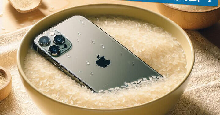 iPhone 進水別再放進米袋了  Apple 闢謠應對手機進水正確 4 步驟