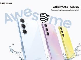 【到貨快報】三星 Galaxy A55 5G / A35 5G 已到貨開賣 
