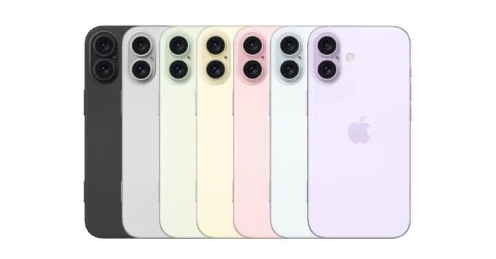 傳 iPhone 16 Plus 將有 7 色，新增配色曝光