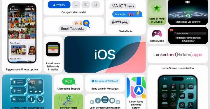 WWDC 2024 iOS 18 懶人包  盤點 iPhone 16 系列新功能，蘋果終於推出 AI 應用