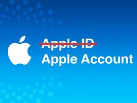 蘋果將過去使用 20 年的「Apple ID」名稱調整為「Apple Account」