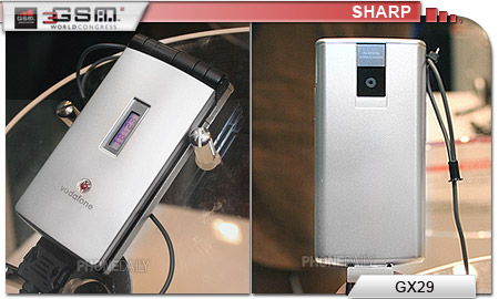 【3GSM大會】Sharp 大眾入門機　螢幕一貫犀利