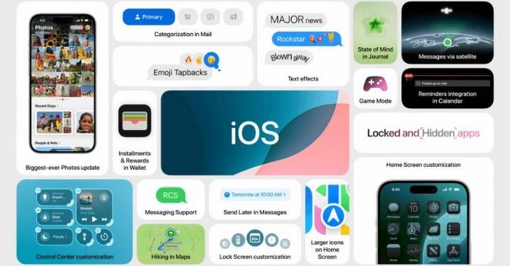 蘋果釋出 Beta 2 版 iOS 18 系統