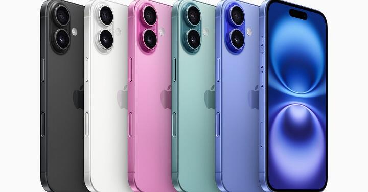 新處理器、拍攝專鍵  Apple iPhone 16、16 Plus 發表