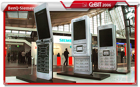 【 CeBIT 展】BenQ-Siemens 新機勃發大會師