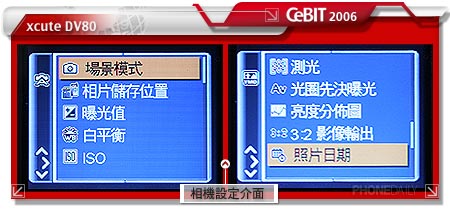 【 CeBIT 展】xcute 800 萬畫素 DV80 實機初體驗