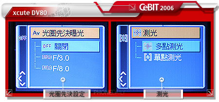 【 CeBIT 展】xcute 800 萬畫素 DV80 實機初體驗