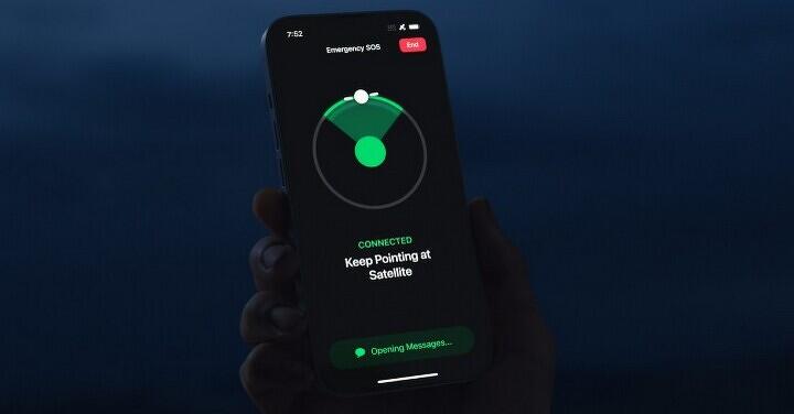 蘋果緊急衛星通訊功能已兩歲