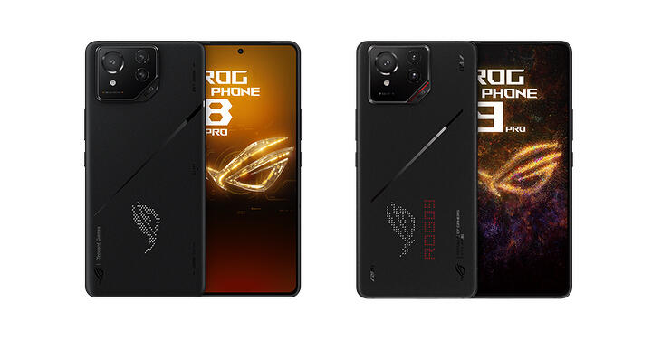 ROG 8 Pro / 9 Pro 規格差異比較