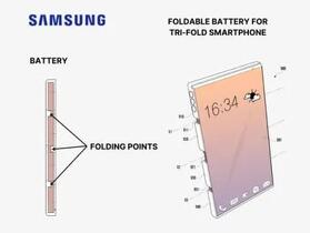 三星新設計專利，將透過軟性電池增加螢幕可凹折手機續航電量