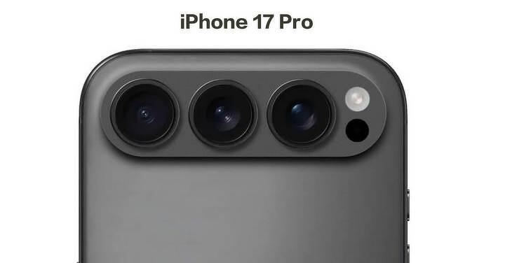 i17 Pro 零件照 曝相機設計大改