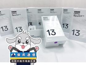 傑昇通信限時下殺：OPPO Reno13 F (8G/256G) 只要 $9,990 元！(2/20~2/23)