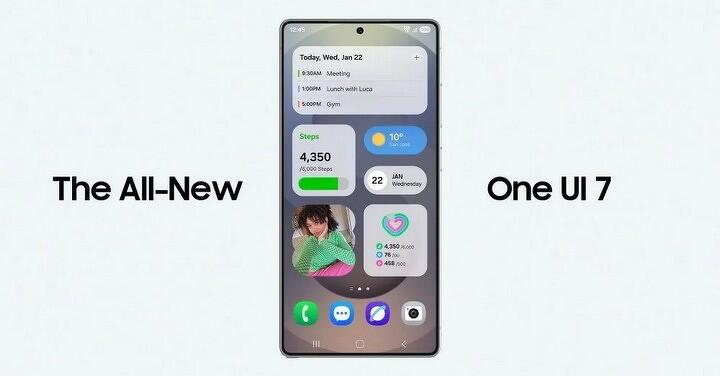 三星公布 4/7 全球推送 One UI 7