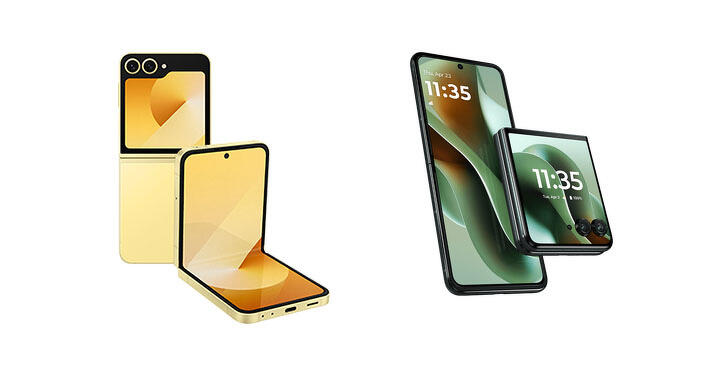 Z Flip6、razr 60U 誰是小摺堆料王