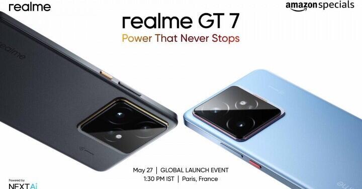realme GT 7 國際版發表日確定
