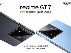 realme GT 7 國際版 5/27 發表，電池容量曝光