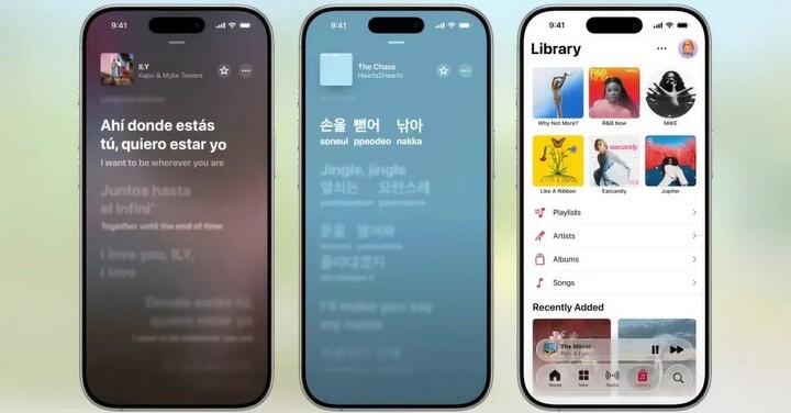 Apple Music 新增全螢幕動畫效果