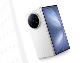 vivo X Fold5 成為 vivo 最輕盈的螢幕可凹折手機，最薄僅 4.3mm、可直連 Apple Watch 與 AirPods