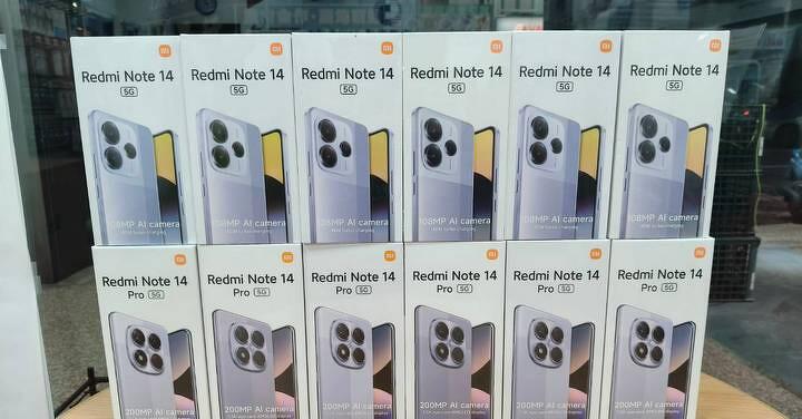 【台中促銷】紅米 Note 14 系列雙機限量破盤價只要 $5,500 元起!(6/30-7/6)