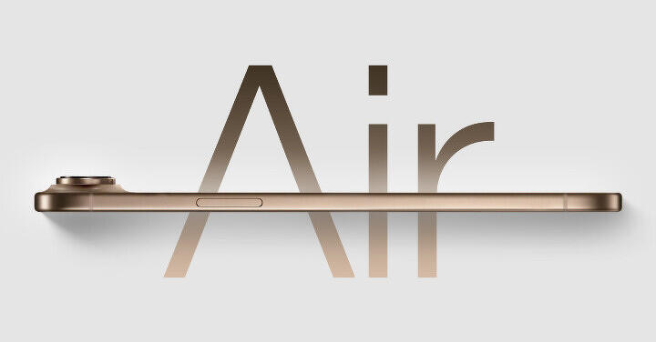 愛瘋 17 Air 是唯一鈦邊框款式?