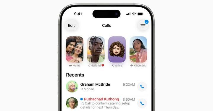 iOS 26 新功能登場:來電過濾