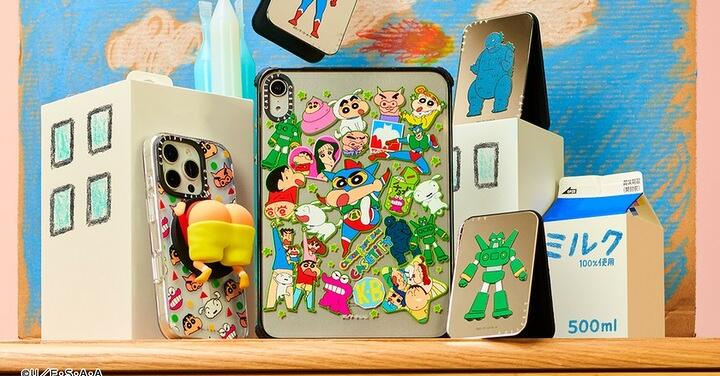 蠟筆小新 CASETiFY 聯名配件登場