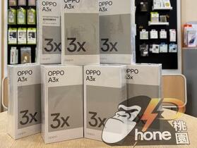 【桃園促銷】OPPO A3x (4G/128G) 入門級高 CP 值手機，只要 2,790 元！9/23 ~ 9/29)