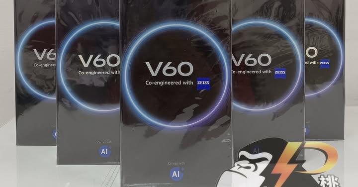 【桃園促銷】vivo V60(5G)(12G/256G)，現貨特價 $13,990 元好評優惠中！(10/7 ~ 10/13)