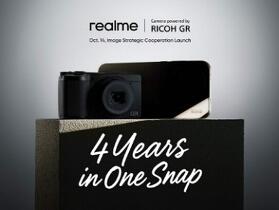 realme 正式宣布將與理光合作，首款機型為 GT 8 Pro 