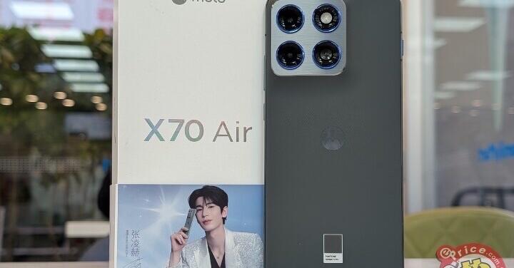 「真」極致輕薄中階機！Moto X70 Air / Edge 70 外觀、性能、相機、電池、開箱小測試