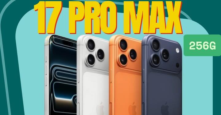 【桃園促銷】Apple iPhone 17 Pro Max 256GB 獨家特賣 41,299 元！(11/15-11/21)