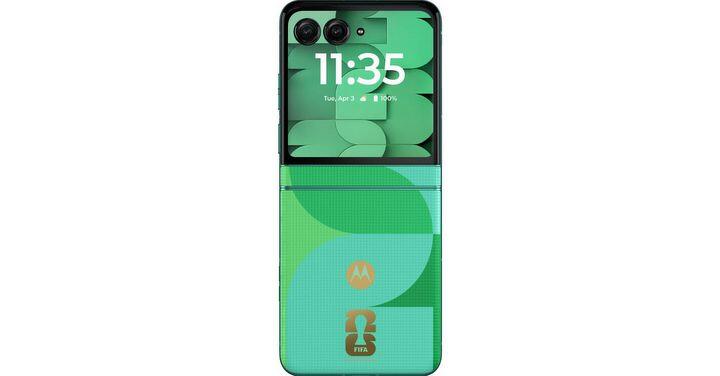 Motorola 將推出 Razr 世界盃足球賽特別版摺疊機，外觀搶先曝光