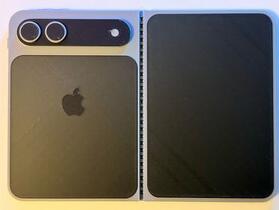 傳聞尺寸打造的 iPhone Fold 模型，可用 3D 列印實體化