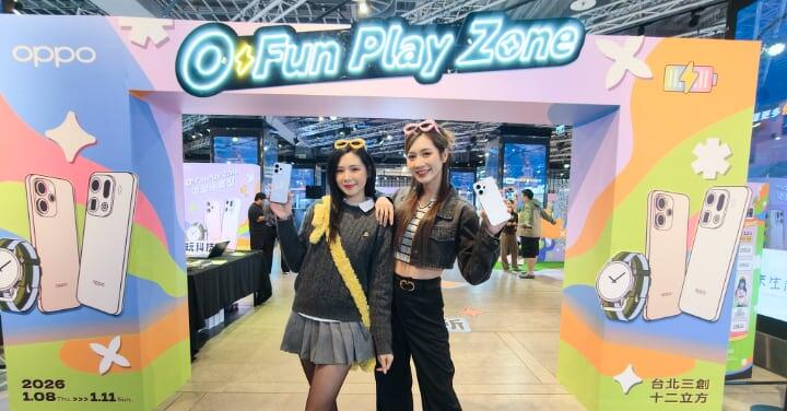 OPPO 科技潮玩所三創限時登場