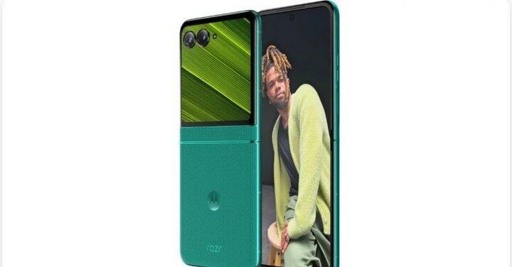 razr 2026 外觀再曝 AI 是特色？