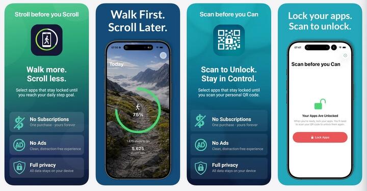 四款新 App 讓你不走路滑手機