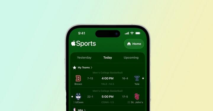 Apple Sports 擴展至全球多個國家