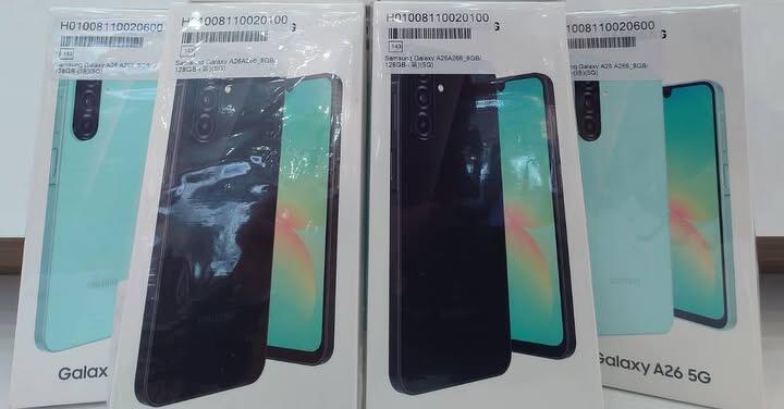 【桃園促銷】Samsung A26(A266)(5G) 8G/128G ，現貨特價 6,790 元超值優惠中！(7/14 ~ 7/20)