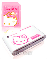 Hello Kitty SD 記憶卡　99 元超低價限量購