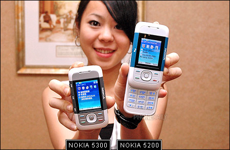 500 萬、拼音樂　諾基亞 N95、5300、5200 曝光