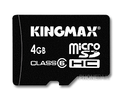 超大容量！　4 GB microSDHC 記憶卡問世