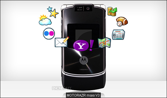 MOTO maxx V3、V6 搭載 Yahoo! GO 服務