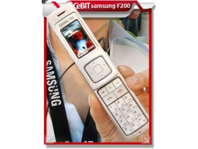 「聽覺系」藝人　Samsung F200 只愛玩音樂