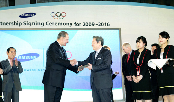 Samsung 將連續八年贊助奧運賽事