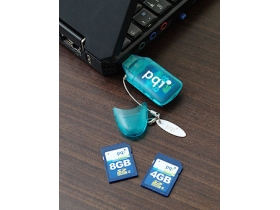 8 GB、超快速！　實測 PQI SDHC 記憶卡
