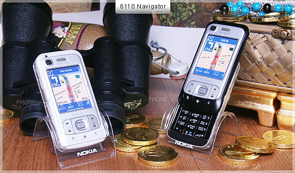 AGPS + 美食條碼導航　Nokia 6110N 玩樂上市