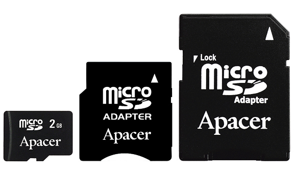 Apacer 推出 microSD 三合一記憶卡